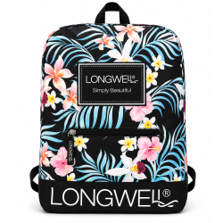 Mochila Flores Longwell