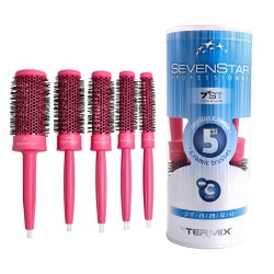 Tubo 5 Cepillos Rosa -...